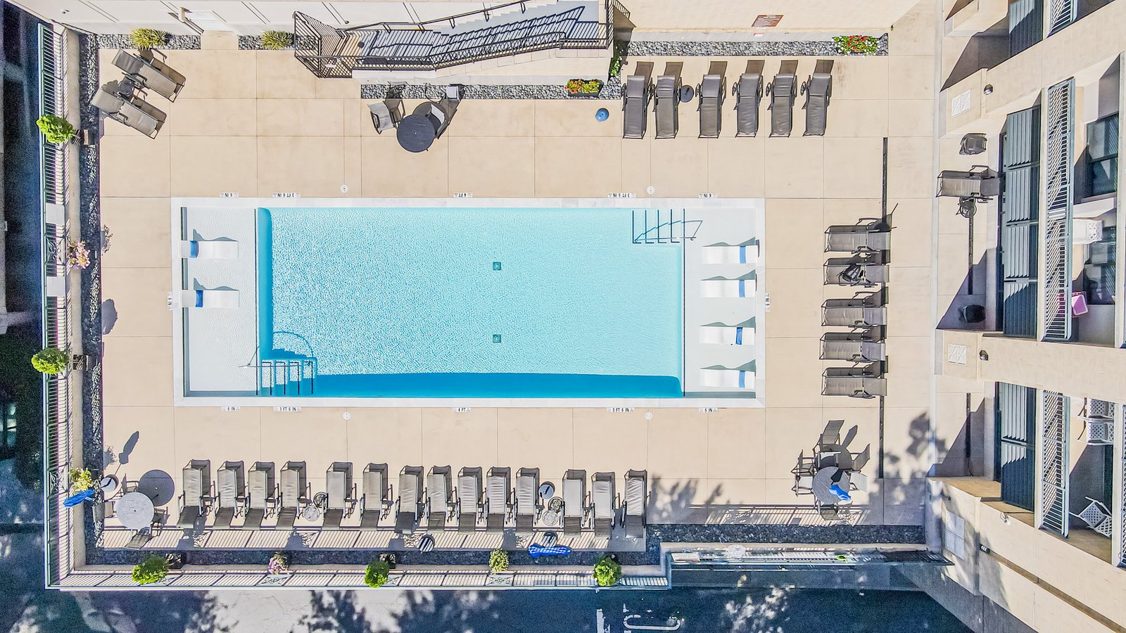 Drone Pool Photography